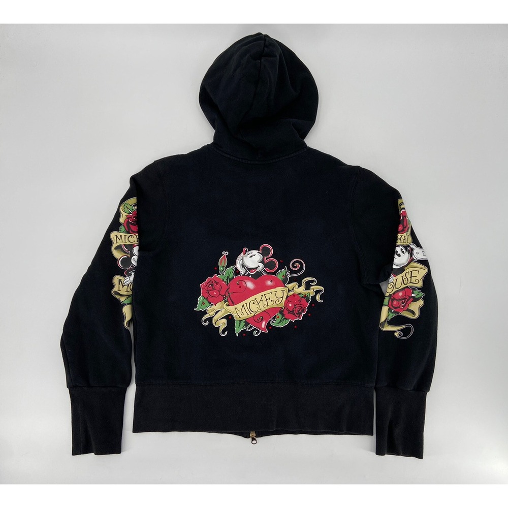 LOT OF‎ 2 Mickey Mouse DISNEY Parks Hooded Sweater Youth Sz XL SEE PHOTOS - Picture 9 of 11